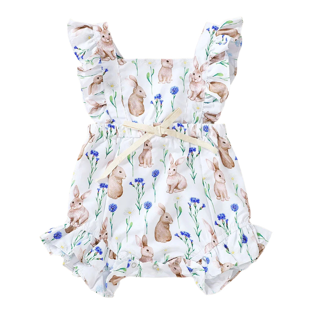 Bunny Ruffle Romper