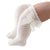 Satin Bow Baby Socks | Adorable Knee High Socks - Lulu Babe