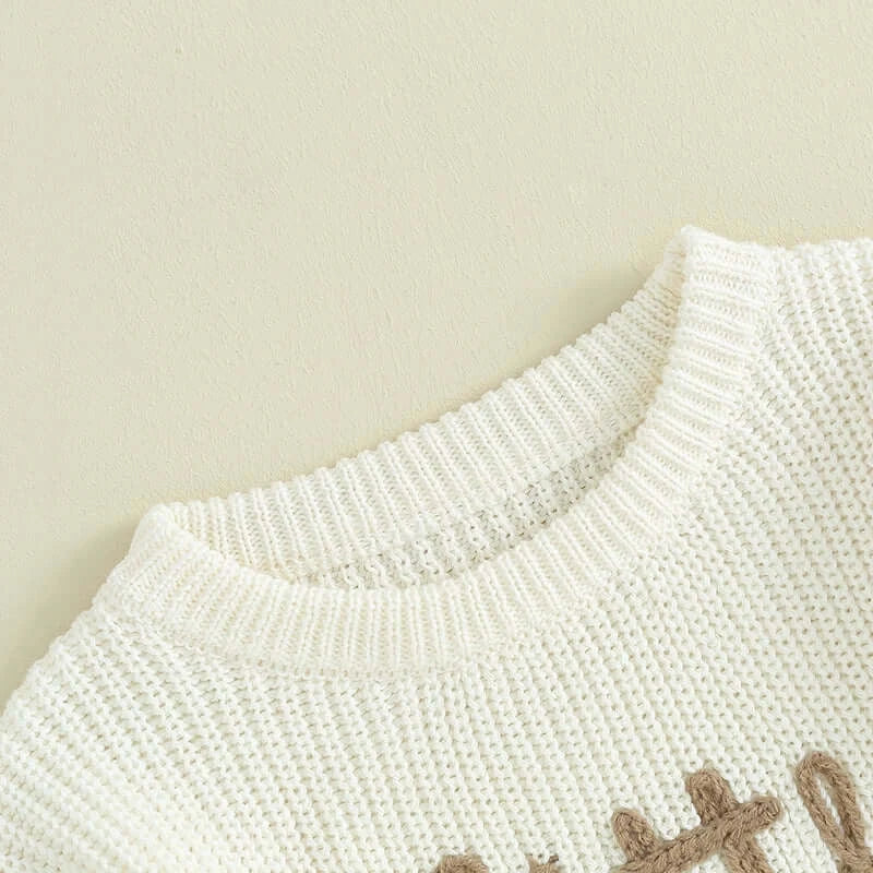 Little Sister Knit Jumper | For Baby Sister 0-18M - Lulu Babe