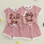 Lil Sis Pink Shorts Set