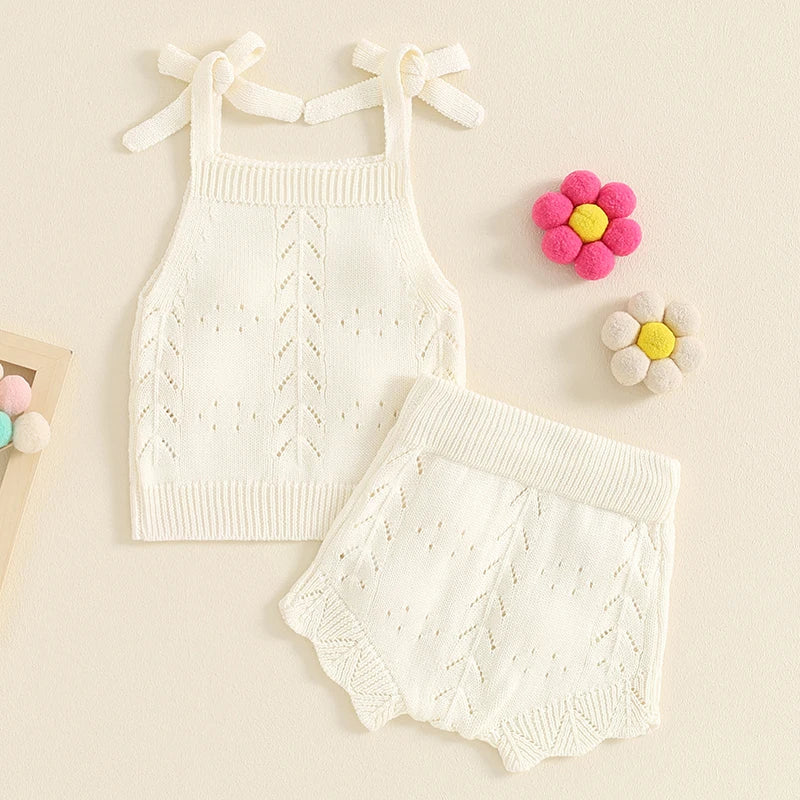 Melanie Daisy Knit Set
