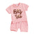 Big Sis Pink Shorts Set | The Perfect Big Sister Outfit - Lulu Babe