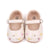Maeve Flower Baby Shoes | Vegan Leather with Floral Embroidery - Lulu Babe