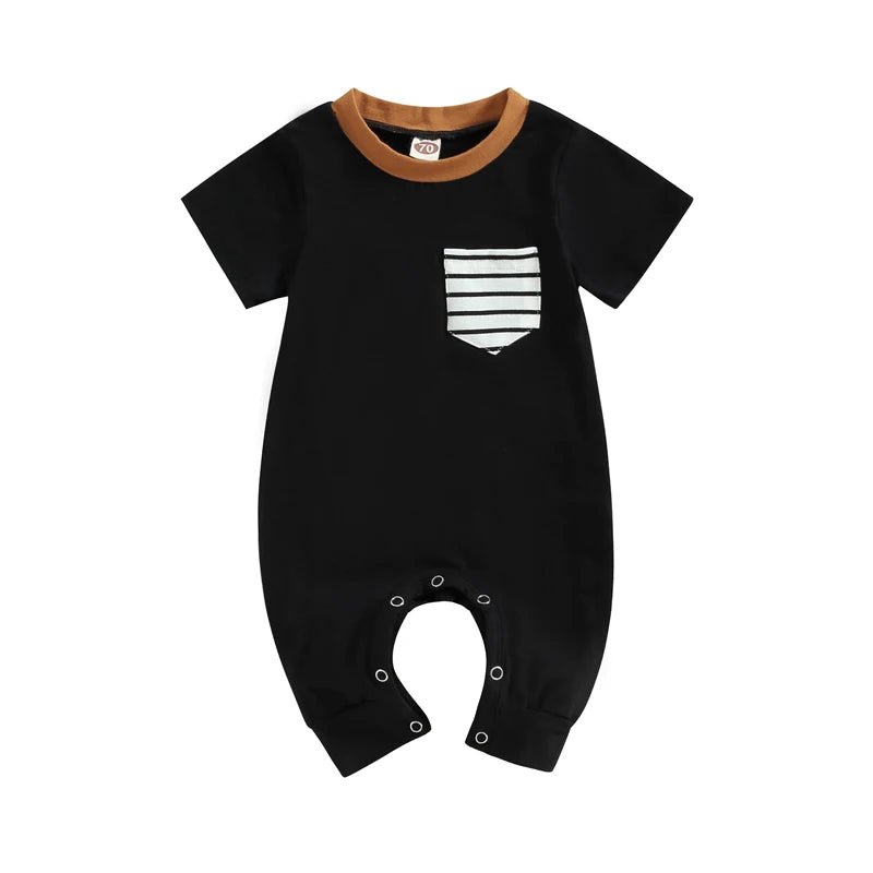Leo Striped Romper