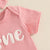 One Daisy Flare Set | Baby Girl First Birthday Outfit - Lulu Babe