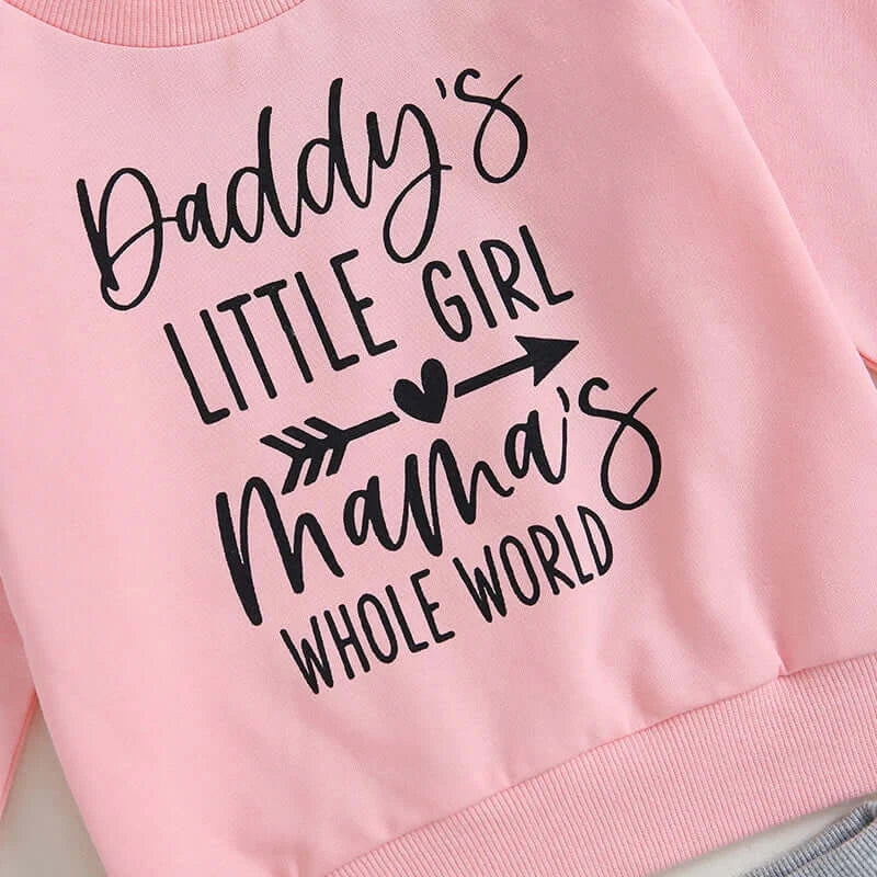 Daddy’s Little Girl Mama’s Whole World Set