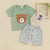 Teddy Bear Baby & Toddler Shorts Set | 0-3 Years - Lulu Babe