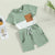 Fynn Colour Block Shorts Set