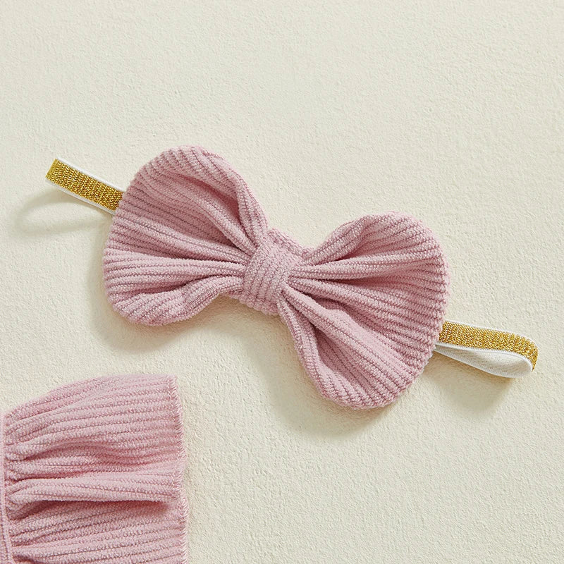 Bunny Tail Ruffle Romper