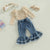 Boho Flared Jeans Baby Set | Stylish Outfit for Baby Girl - Lulu Babe