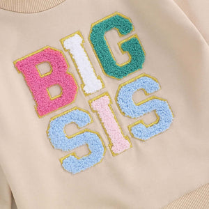 Big Sis Jumper | Celebrate Sisterhood with our Big Sister Pullover - Lulu Babe