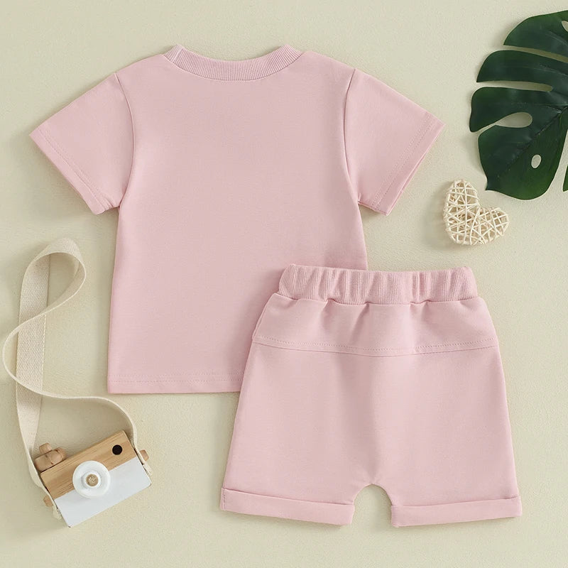 Mama is My Bestie Shorts Set