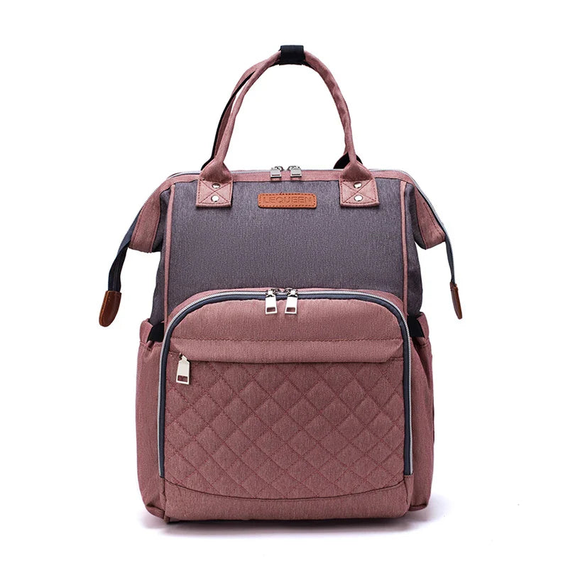 LeQueen Quilted Nappy Backpack
