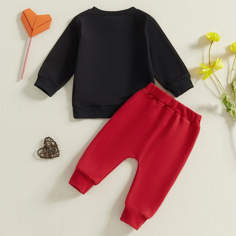 Mama's Coffee Date Baby Outfit - back view