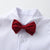 Dapper Red Suspenders Set