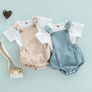 Taylor Corduroy Romper Set