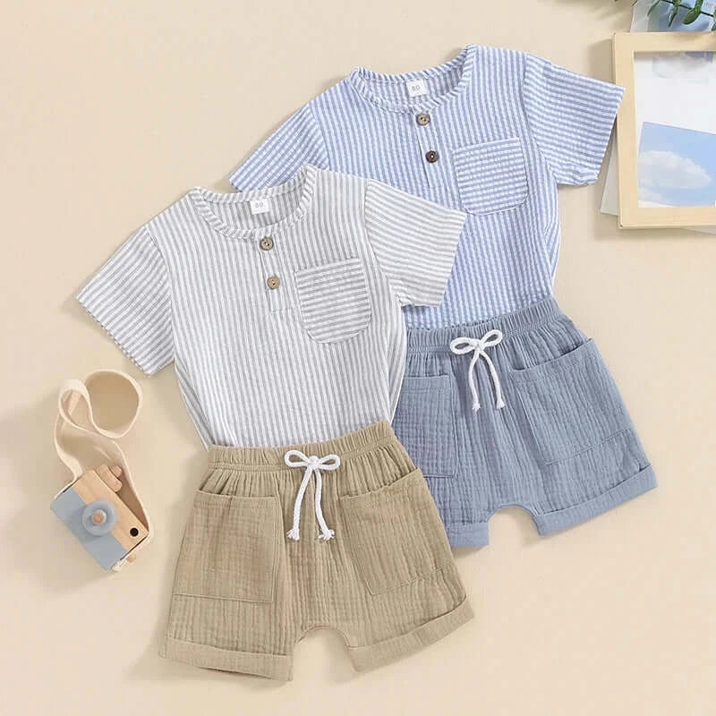 Ethan Muslin Summer Set