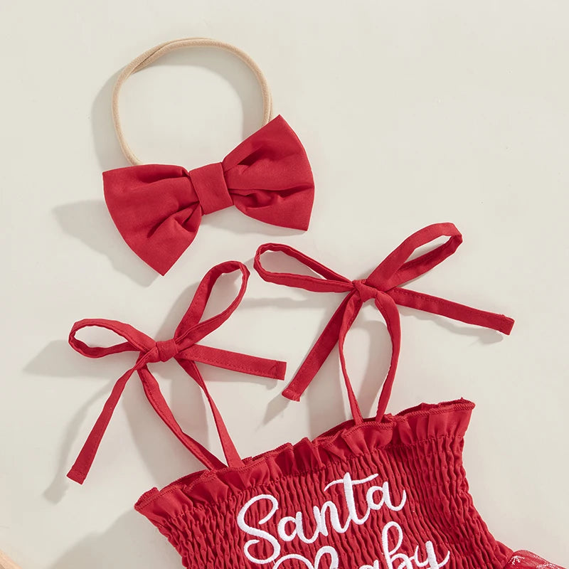 Santa Baby Tutu Romper