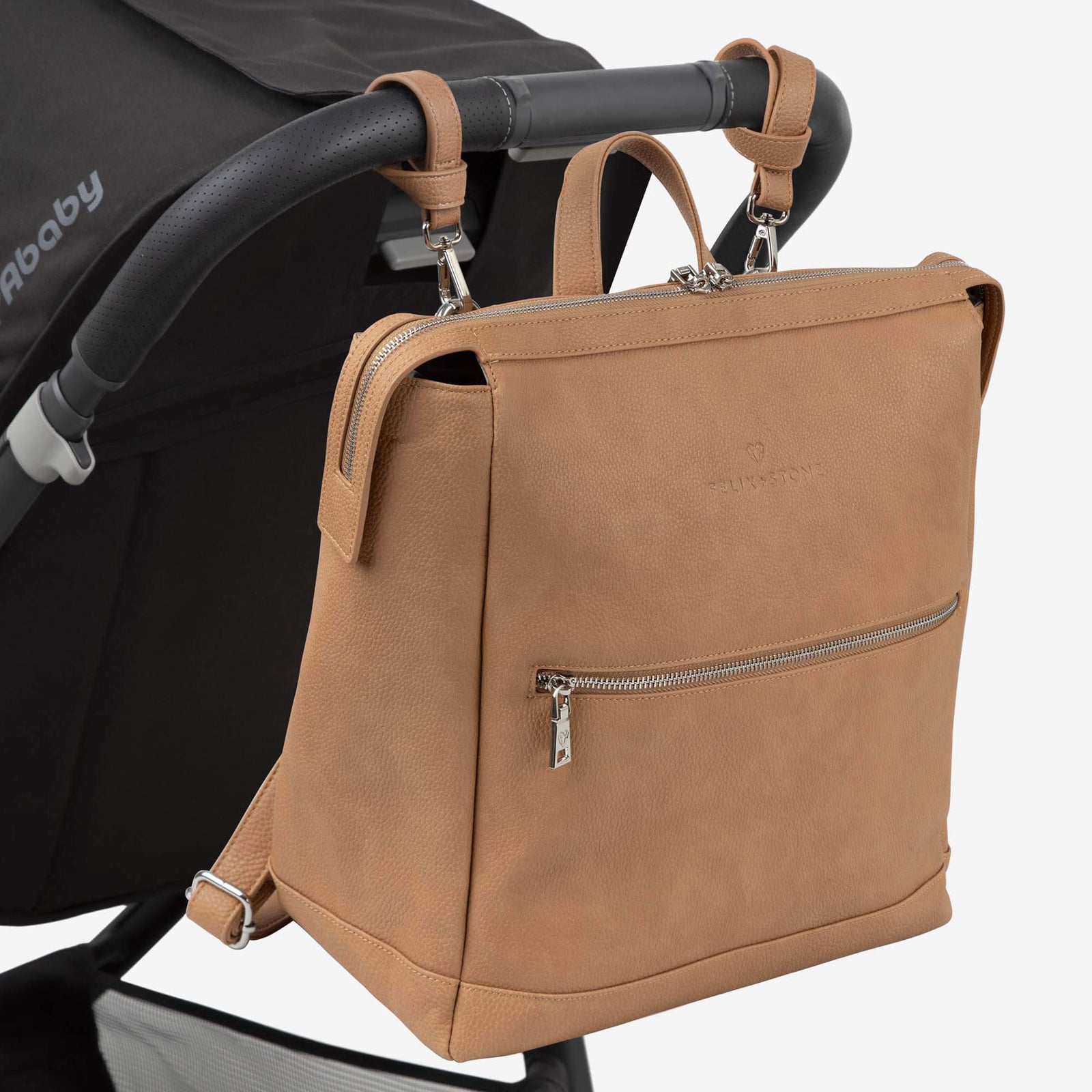 Archie Baby Backpack | Stylish Vegan Leather Nappy Bag - Felix + Stone
