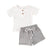 Arlo Shorts Set | Unisex Outfit for Babies & Toddlers - Lulu Babe
