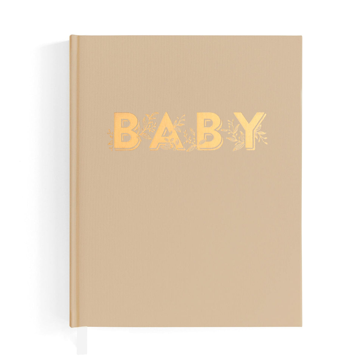 Baby Memory Book Biscuit | Baby Keepsake Journal for Milestones - Lulu Babe