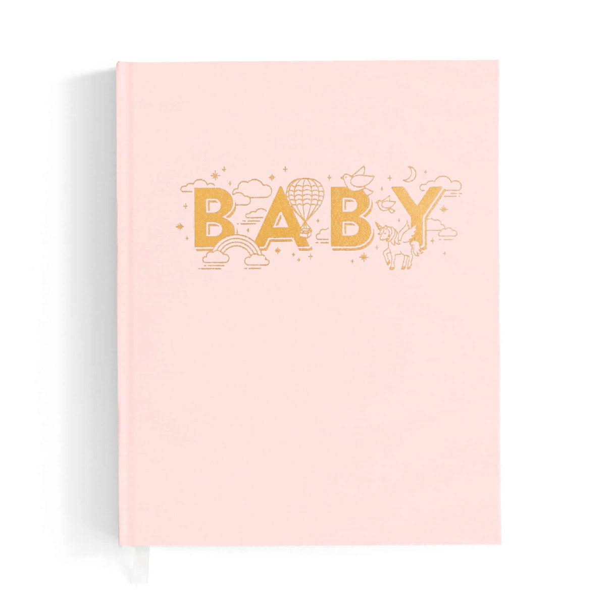 Baby Memory Book Rose | Personalised Baby Keepsake Journal for Milestones