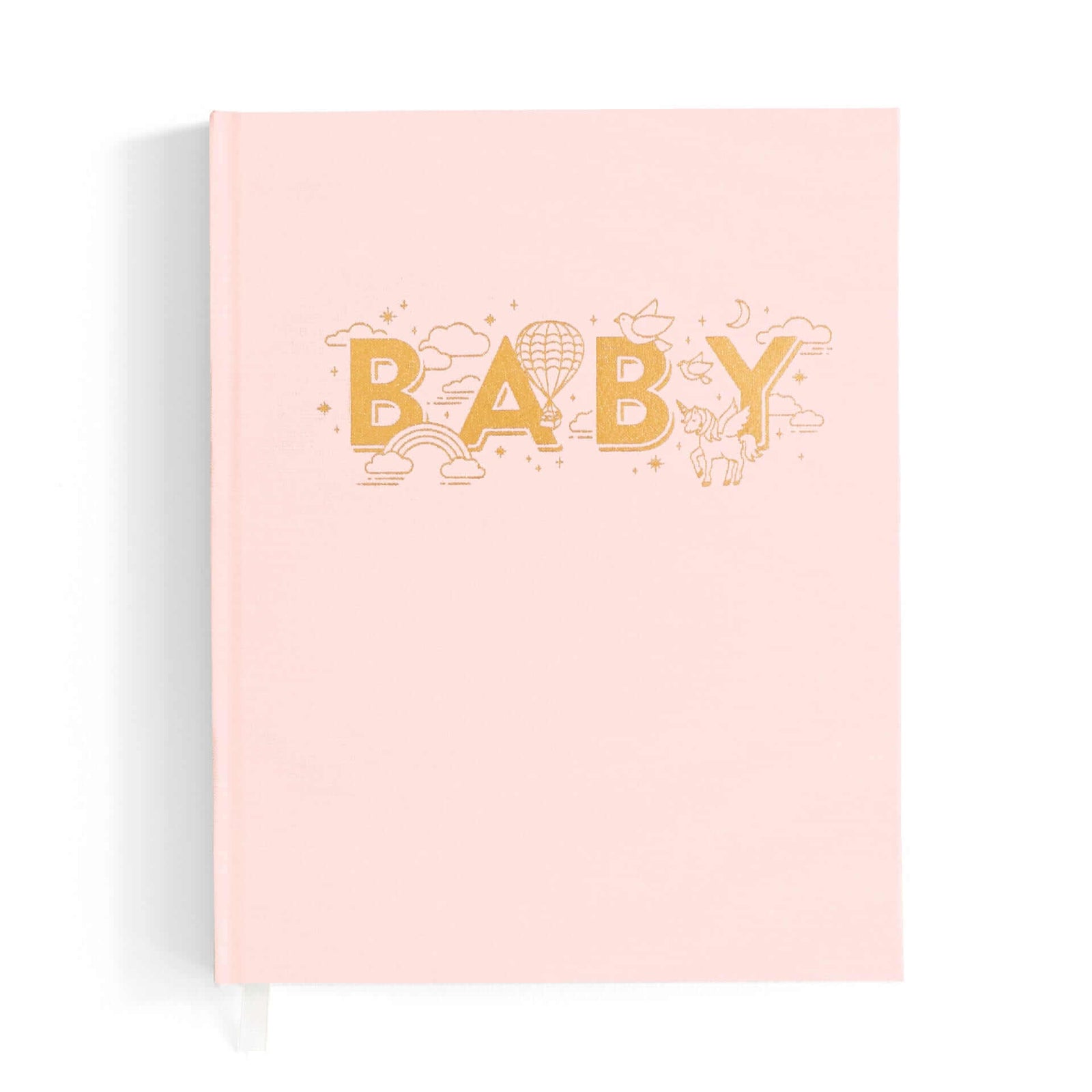Baby Memory Book Rose | Personalised Baby Keepsake Journal for Milestones