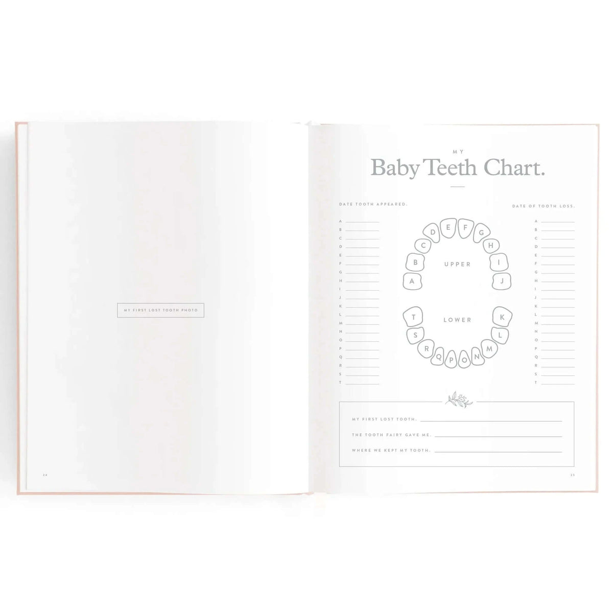 Baby Memory Book | Personalised Baby Keepsake Journal for Milestones