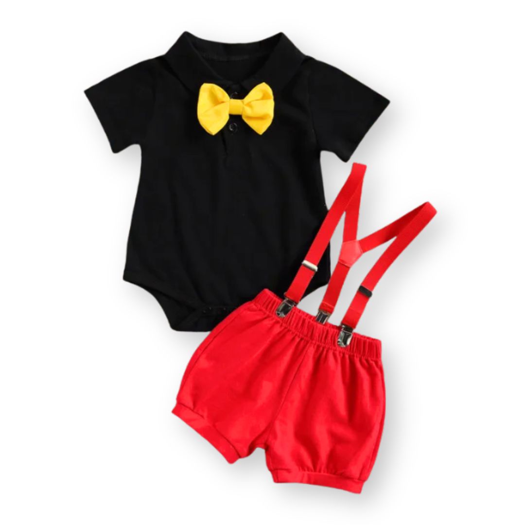 Oscar Bow Tie Suspender Set