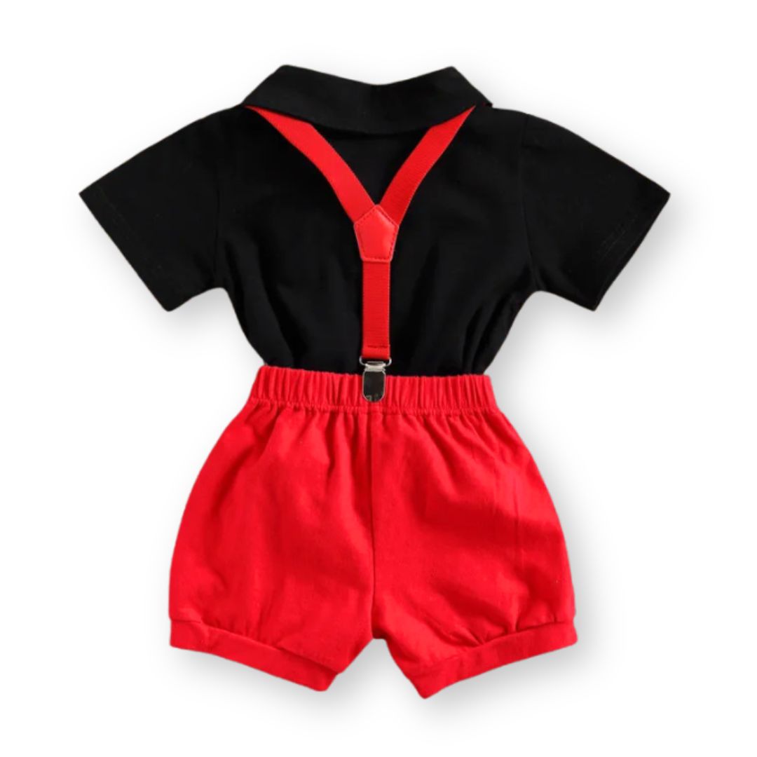 Oscar Bow Tie Suspender Set