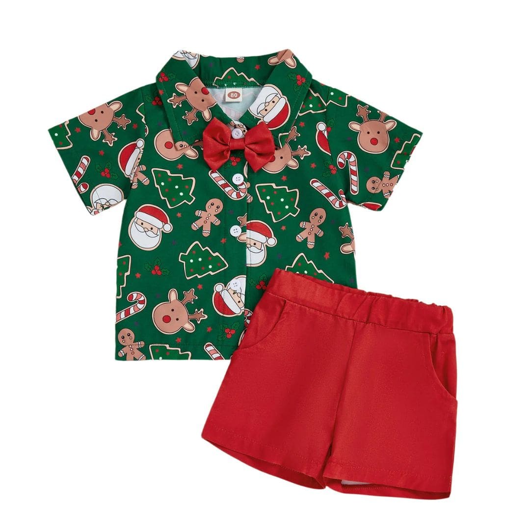 Classic Christmas Shirt Set