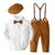 Baby Boy Formal Outfit | Remi Tuxedo Set for Baby & Toddler Boy - Lulu Babe