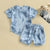 Tie Dye Shorts Set