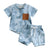 Tie Dye Shorts Set