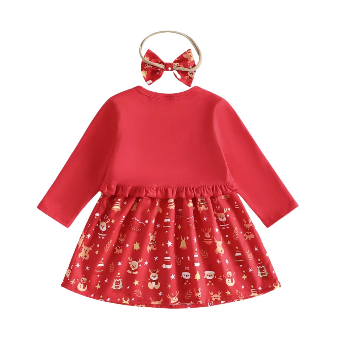 Christmas Dress & Bolero Set