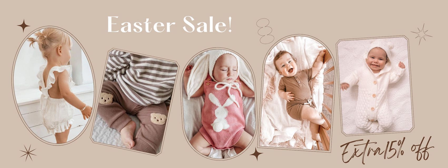 Baby clothes Australia - shop Lulu Babe's Easter sale