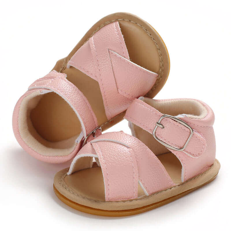 Baby Sandals | Easy Velcro Strap - Lulu Babe