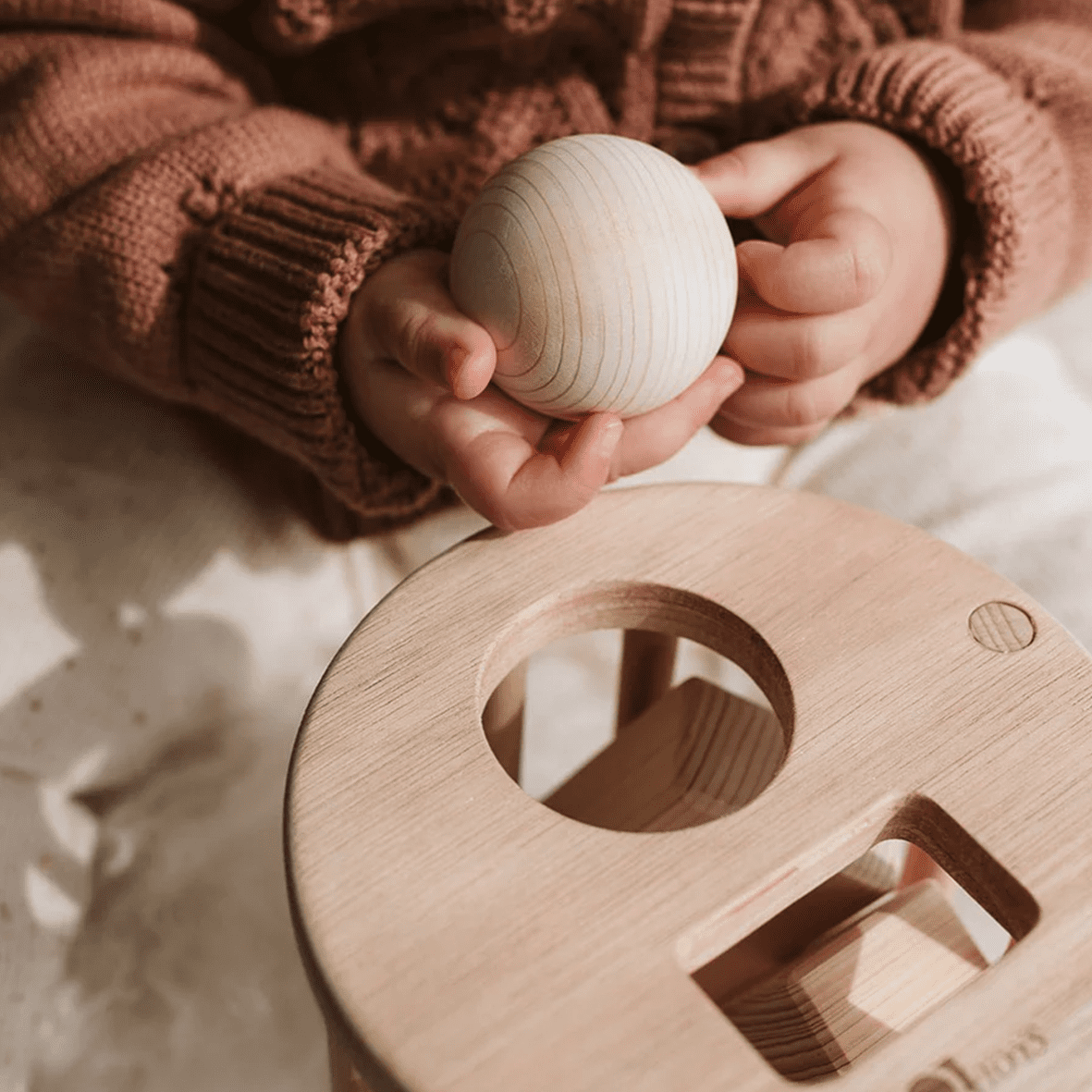First Birthday Wooden Toy Set - Qtoys