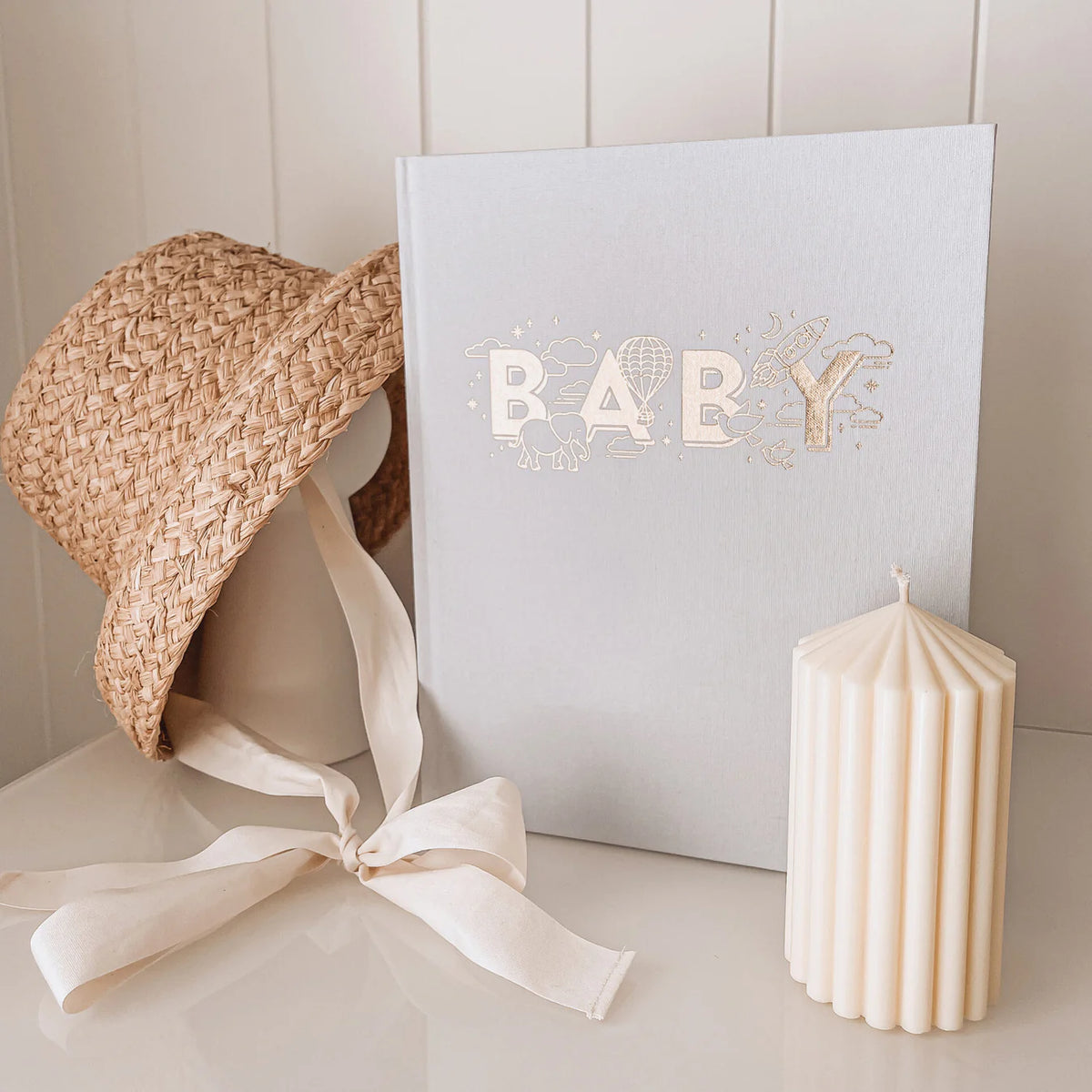 Baby Memory Book | Personalised Baby Keepsake Journal for Milestones - Timber Tinkers
