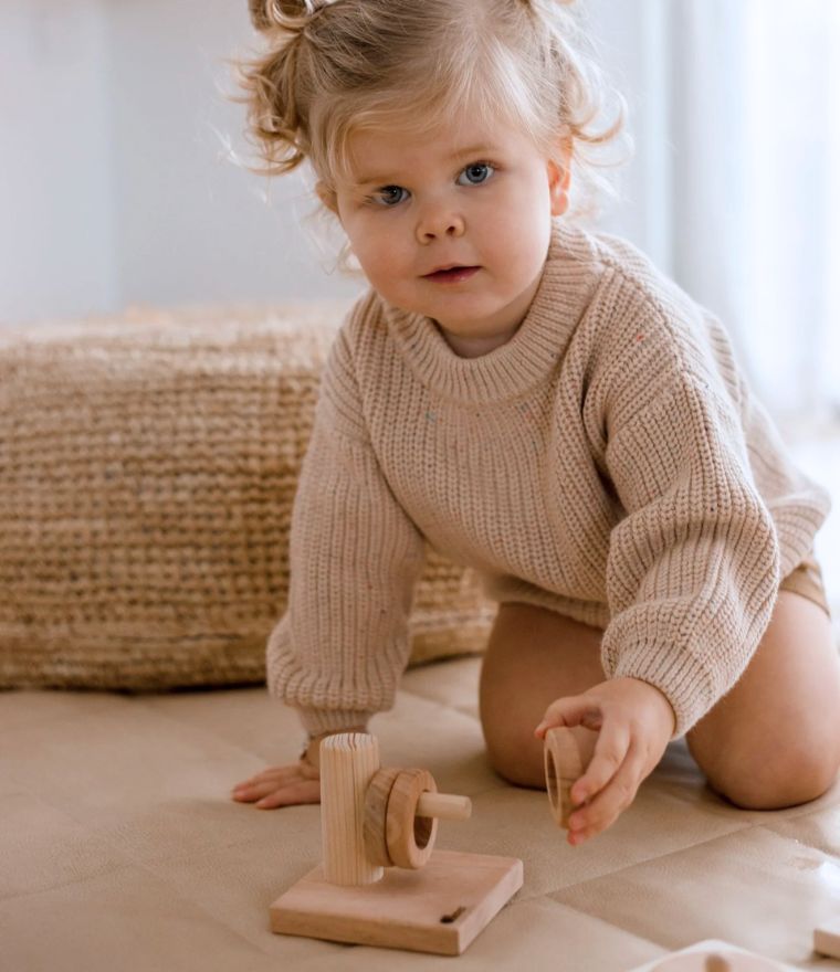 First Birthday Wooden Toy Set - Qtoys