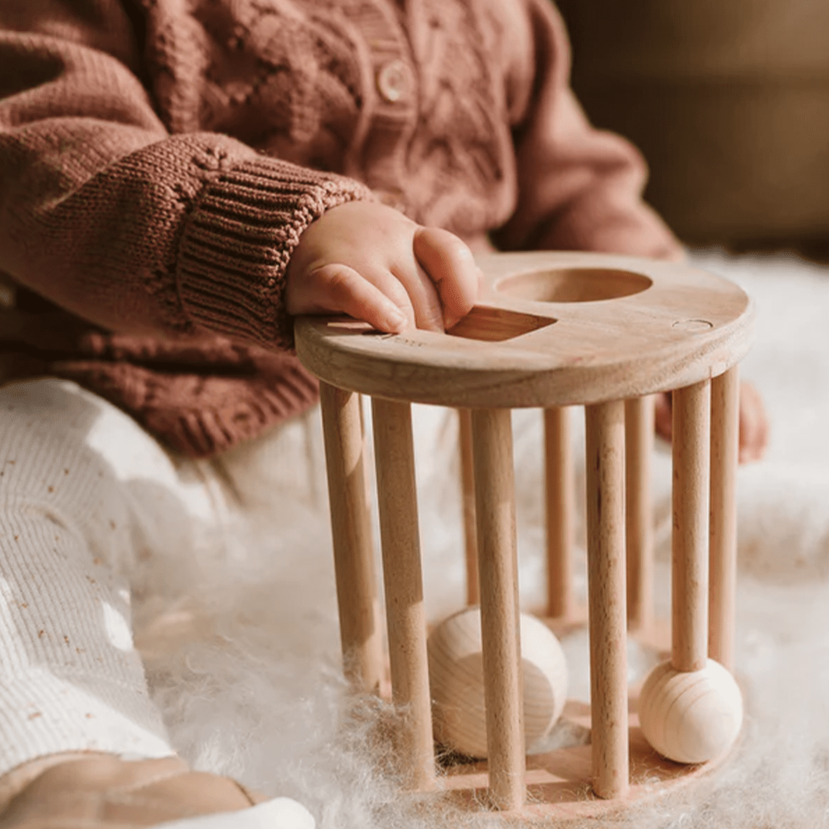 First Birthday Wooden Toy Set - Qtoys