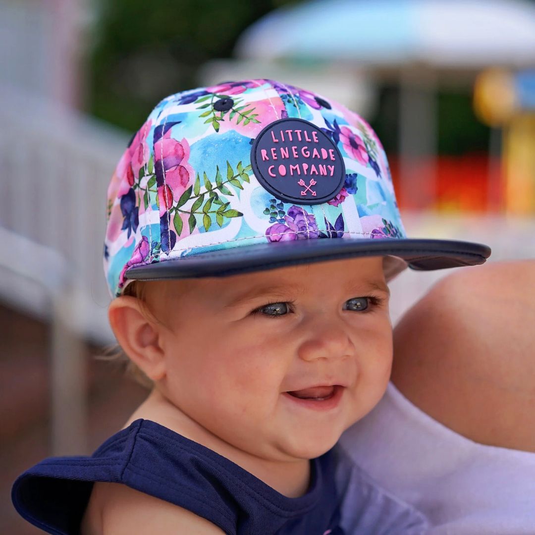 Pastel Posies Cap - Little Renegade Company