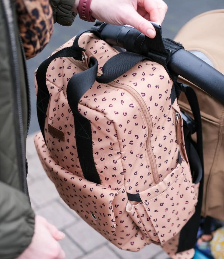 Babymel Georgi Eco Backpack Caramel Leopard