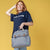 Babymel Robyn Eco Convertible Backpack - Navy Stripe