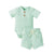 Bailey Ribbed Shorts Set | Unisex Baby Outfit - Lulu Babe