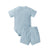 Bailey Ribbed Shorts Set | Unisex Baby Outfit - Lulu Babe