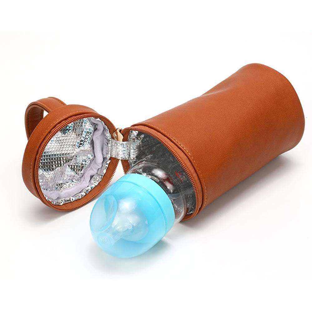 Beaulyn Nappy Bag | Faux Leather Baby Bag - Lulu Babe