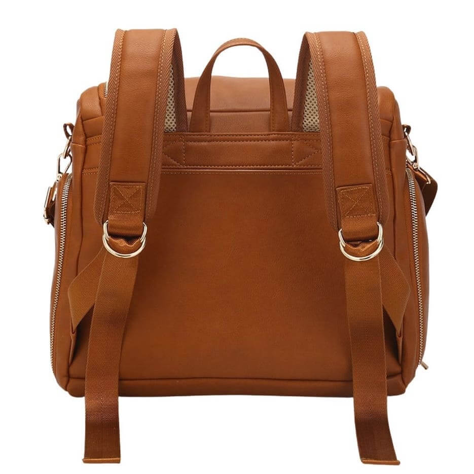 Beaulyn Nappy Bag | Faux Leather Baby Bag - Lulu Babe