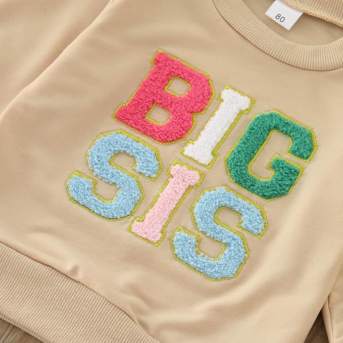 Big Sis Jumper | Celebrate Sisterhood with our Big Sister Pullover - Lulu Babe