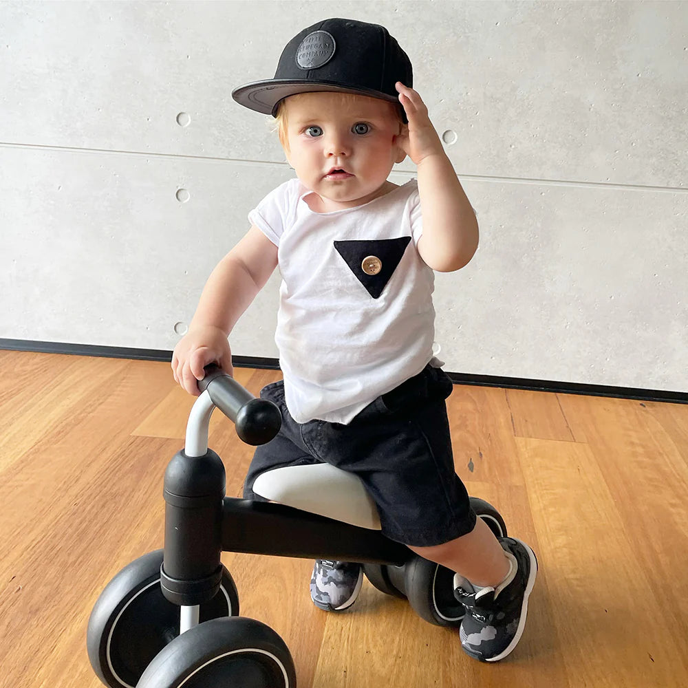 Black Baby Cap - Little Renegade Company